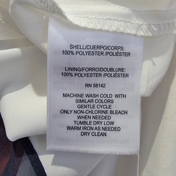 Maggy London Sleeveless Floral Halter Midi Dress Back Bow Lined Size 10 - Picture 12 of 14